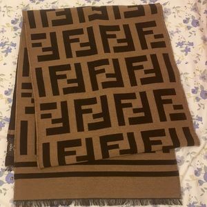 Fendi FF logo scarf